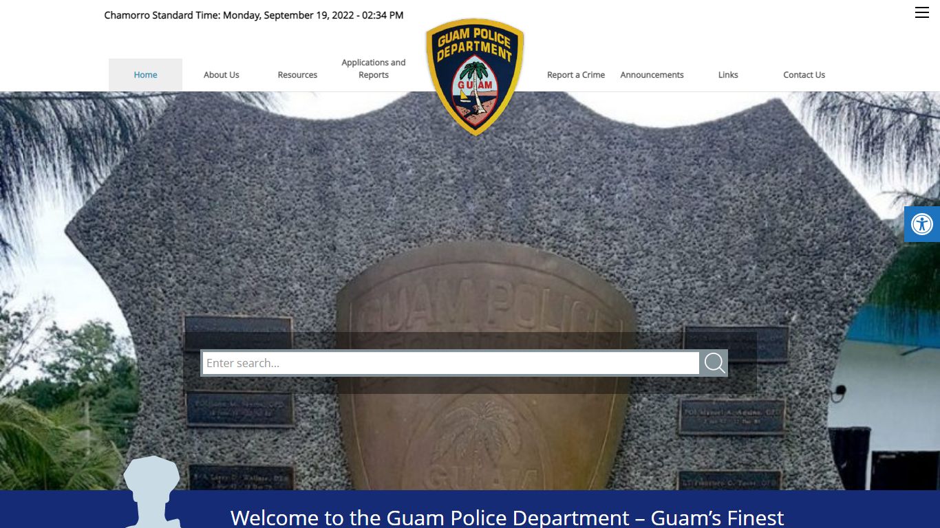 GUAM POLICE DEPARTMENT RECORDS & IDENTIFICATION SECTION NEW FIREARM ...